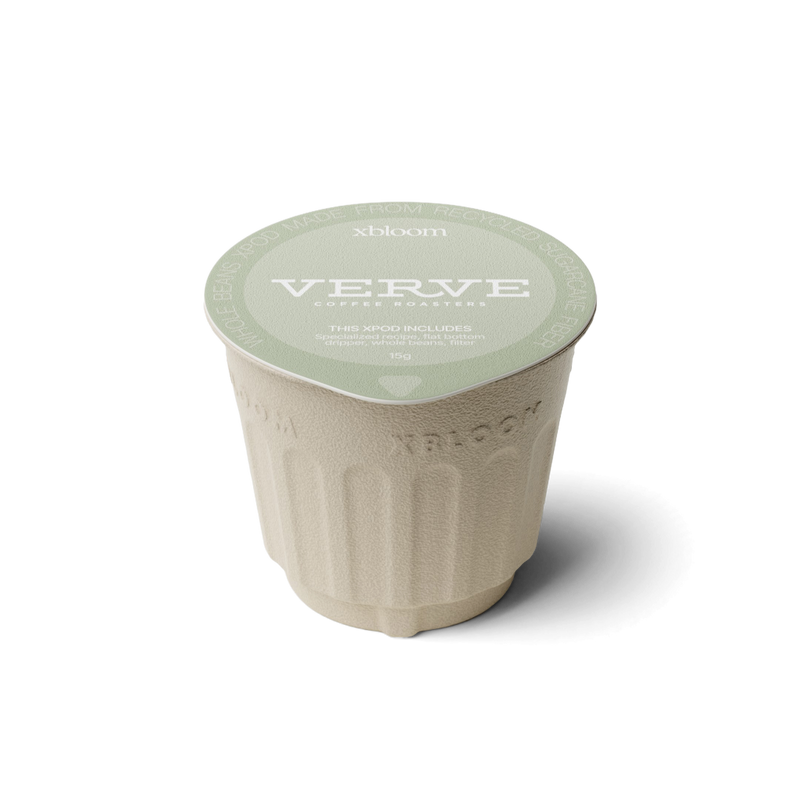 xBloom x VERVE xpod on a white background