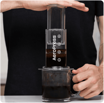 AeroPress Coffee Maker & Flow Control Filter Cap