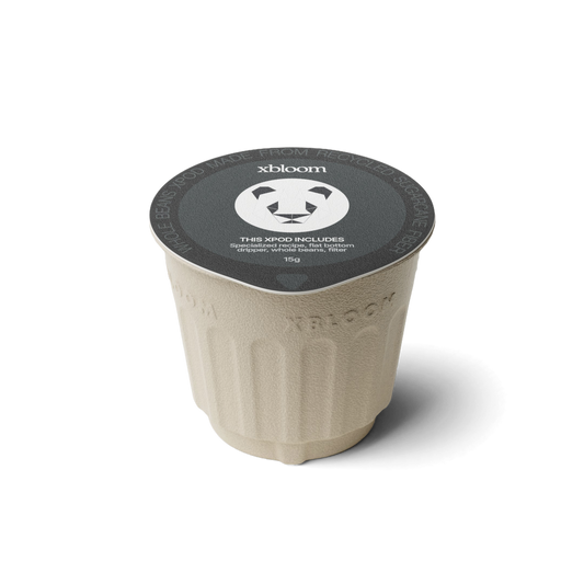 xbloom x Black & White Coffee xpods on a white background