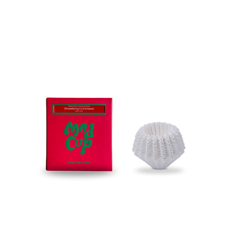 Strawberry Co-Ferment + Flat-bottom Filters