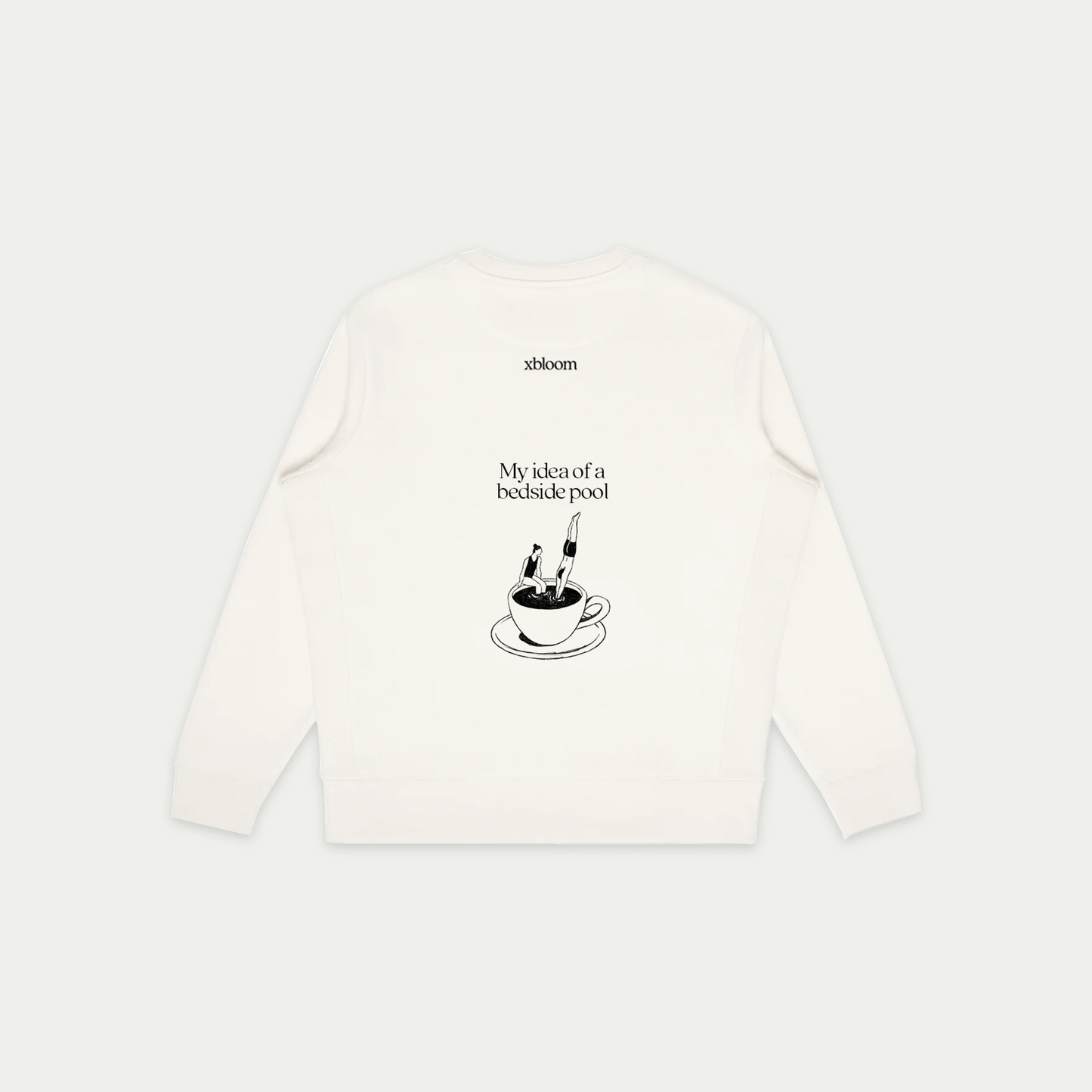 Natural Organic Cotton Crewneck Sweatshirt