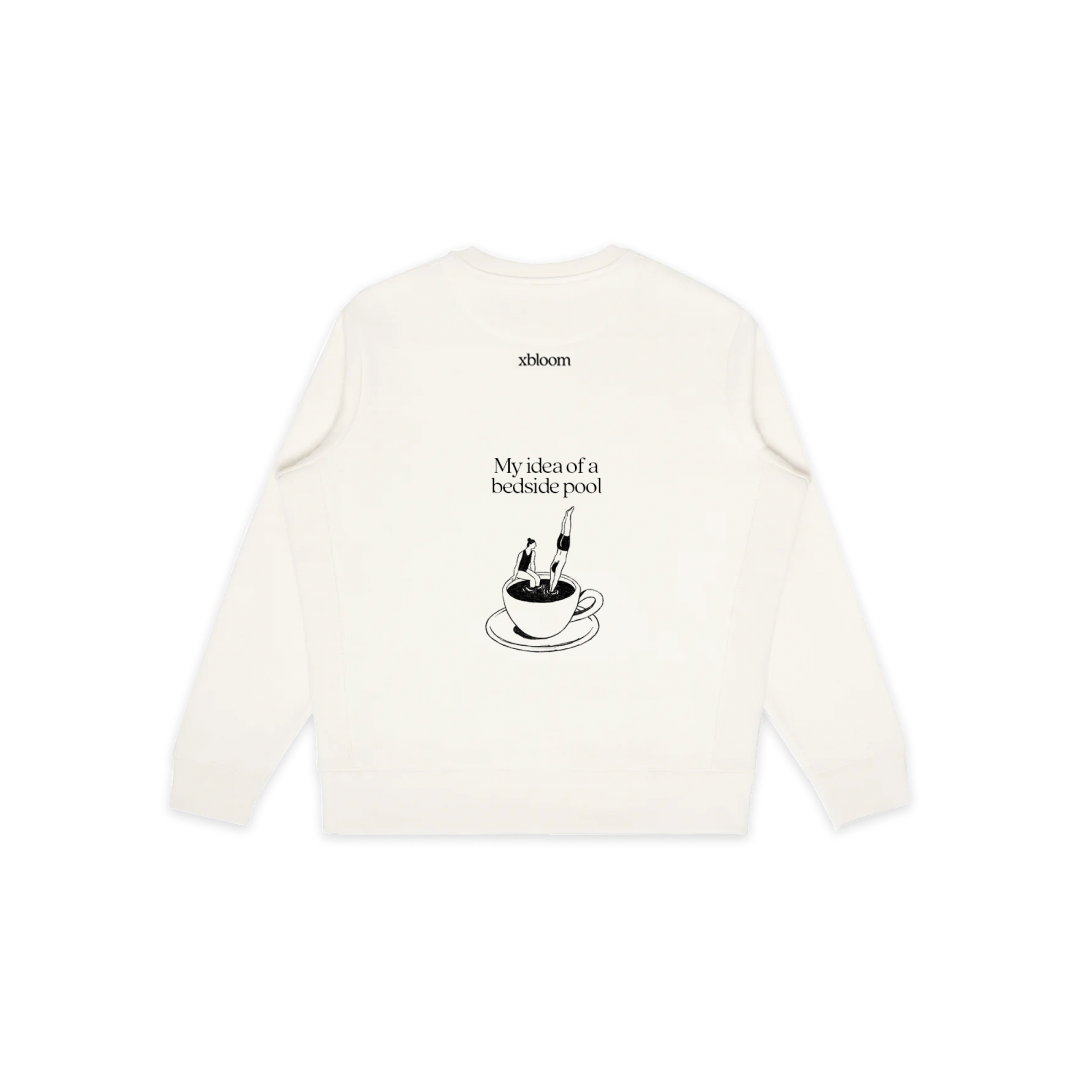 Natural Organic Cotton Crewneck Sweatshirt