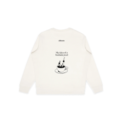 Natural Organic Cotton Crewneck Sweatshirt