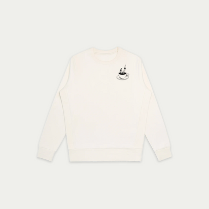 Natural Organic Cotton Crewneck Sweatshirt