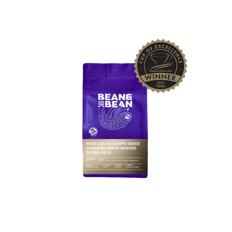Peru Cup of Excellence #2 Gesha Bourbon Washed [Score 90.21]