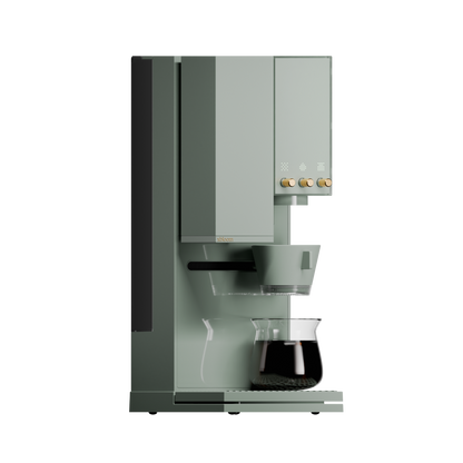 #Sage Green - Gold Knob