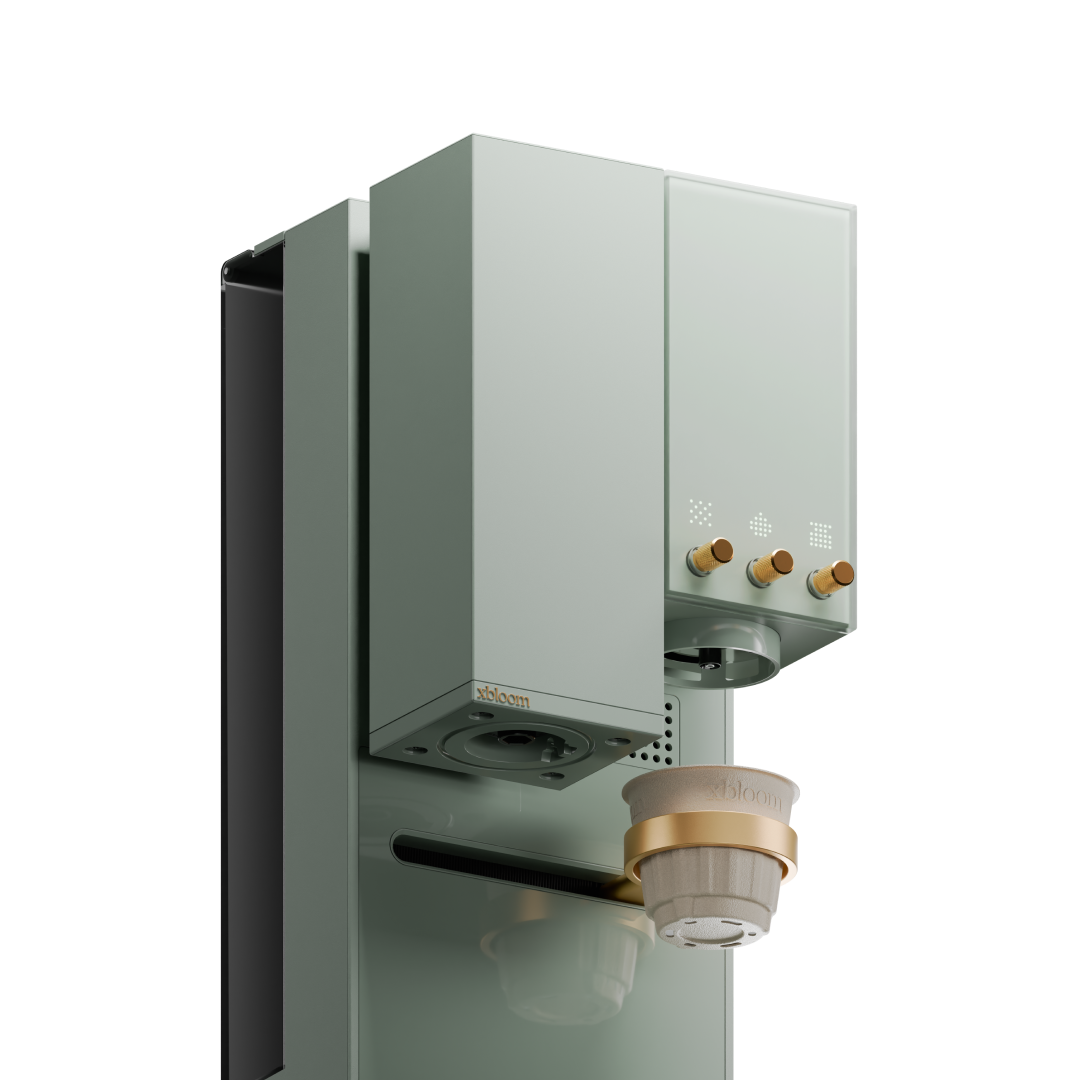 #Sage Green - Gold Knob