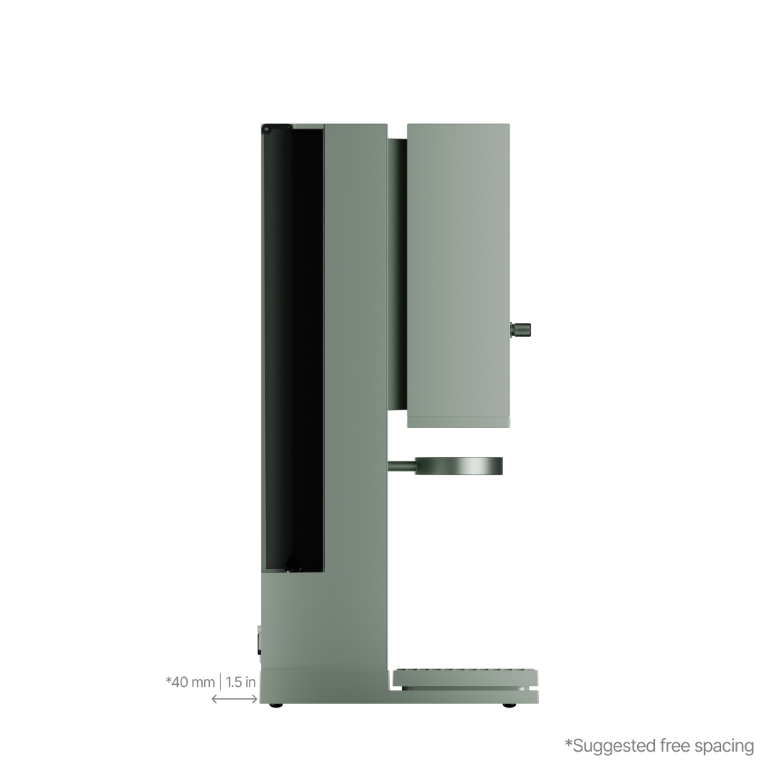 #Sage Green - Green Knob