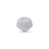 Premium Flat-bottom Paper Filters on a black background