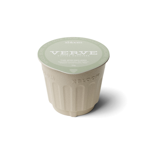 xBloom x VERVE xpod on a white background
