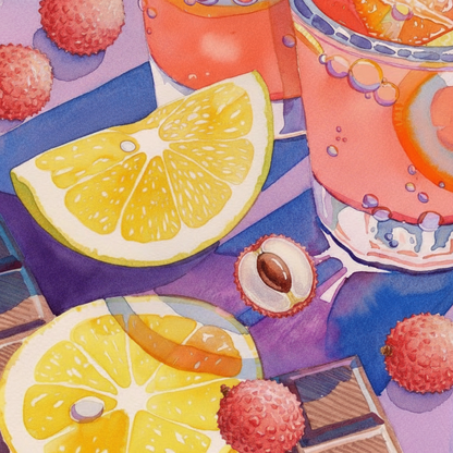 The New School: Lychee [Brew over Ice]